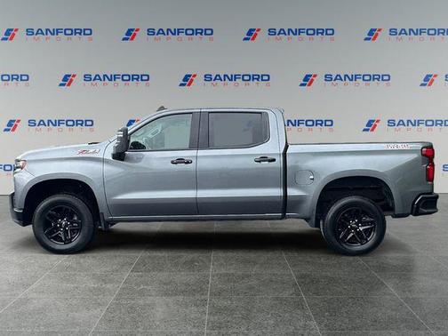 Satin Steel Metallic 2021 Chevrolet Silverado 1500 LT Trail Boss
