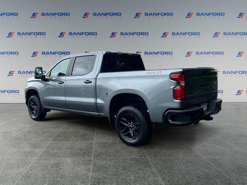Satin Steel Metallic 2021 Chevrolet Silverado 1500 LT Trail Boss