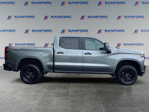 Satin Steel Metallic 2021 Chevrolet Silverado 1500 LT Trail Boss