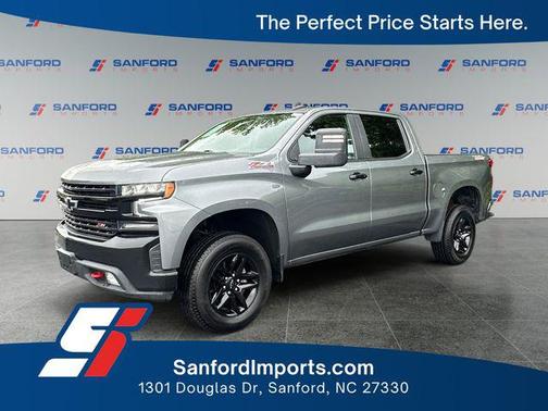 Satin Steel Metallic 2021 Chevrolet Silverado 1500 LT Trail Boss
