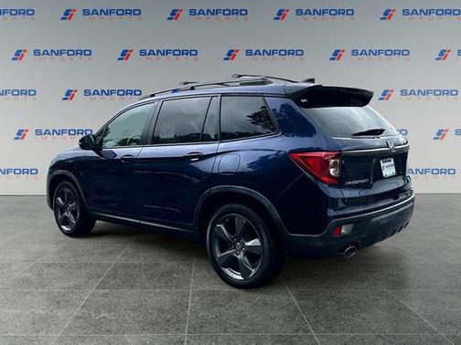 Obsidian Blue Pearl 2021 Honda Passport 2WD Touring