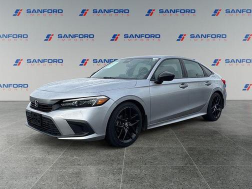 Lunar Silver Metallic 2022 Honda Civic Sport