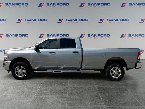 Billet Silver Metallic Clearcoat 2024 RAM 2500 Big Horn Crew Cab 4x4 8' Box