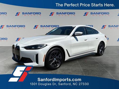 Mineral White Metallic 2023 BMW i4 Gran Coupe eDrive35