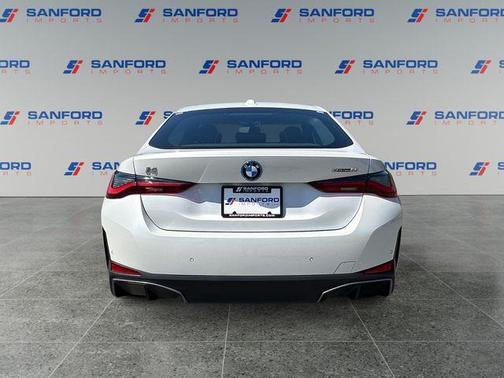 Mineral White Metallic 2023 BMW i4 Gran Coupe eDrive35