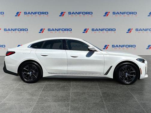 Mineral White Metallic 2023 BMW i4 Gran Coupe eDrive35