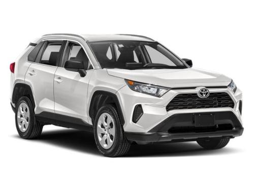 Super White 2019 Toyota RAV4 LE