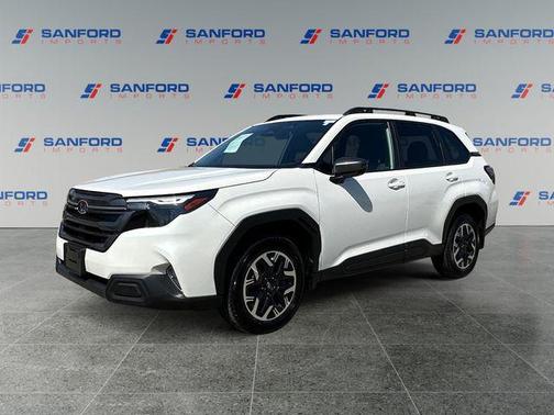 Crystal White Pearl 2025 Subaru Forester Premium