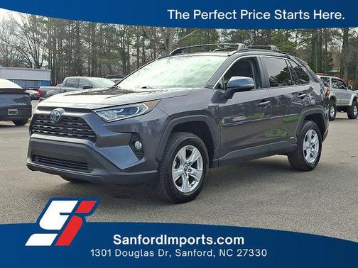 Magnetic Gray Metallic 2021 Toyota RAV4 Hybrid XLE