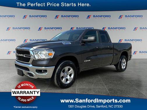 Granite Crystal Metallic Clearcoat 2021 RAM 1500 Big Horn/Lone Star