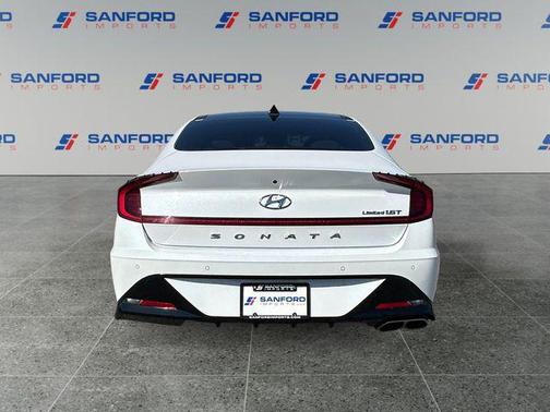 Quartz White 2021 Hyundai SONATA Limited