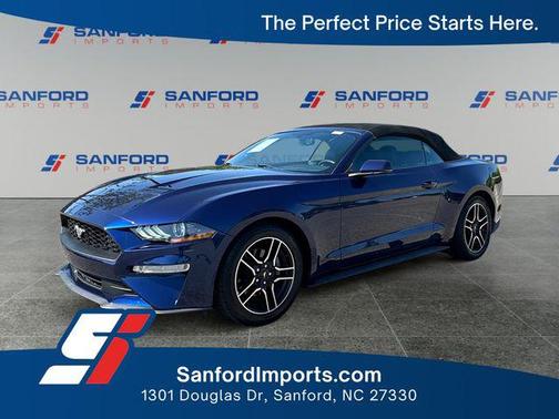 Kona Blue Metallic 2019 Ford Mustang EcoBoost Premium