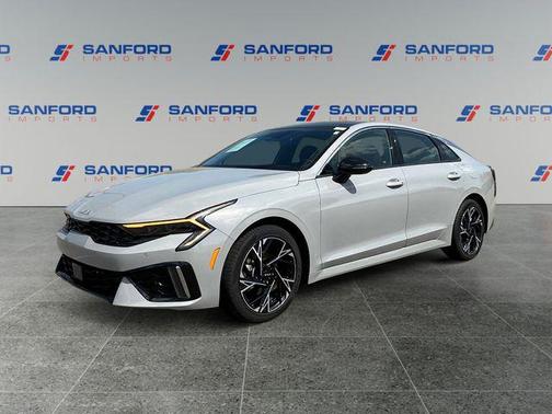 Wolf Gray 2025 Kia K5 GT-Line