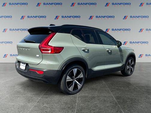 Sage Green 2021 Volvo XC40 Recharge Pure Electric P8