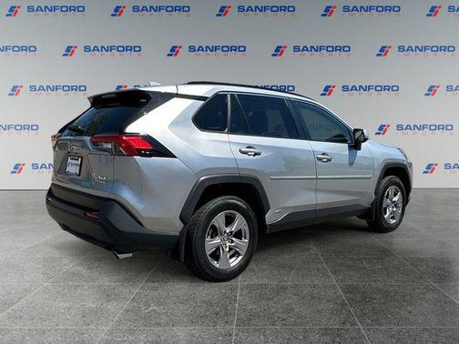 Silver Sky Metallic 2023 Toyota RAV4 Hybrid XLE