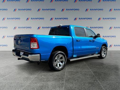 Hydro Blue Pearlcoat 2021 RAM 1500 Big Horn/Lone Star