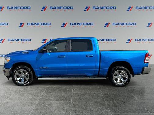 Hydro Blue Pearlcoat 2021 RAM 1500 Big Horn/Lone Star