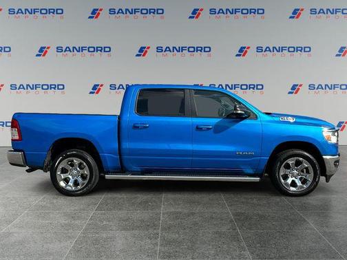 Hydro Blue Pearlcoat 2021 RAM 1500 Big Horn/Lone Star