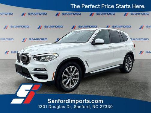 Alpine White 2019 BMW X3 sDrive30i