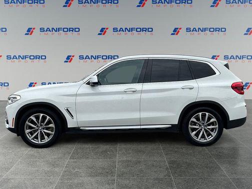 Alpine White 2019 BMW X3 sDrive30i