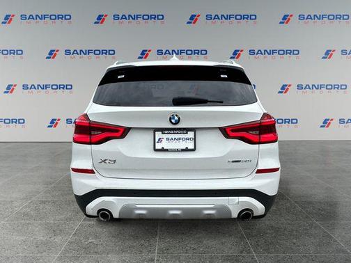Alpine White 2019 BMW X3 sDrive30i