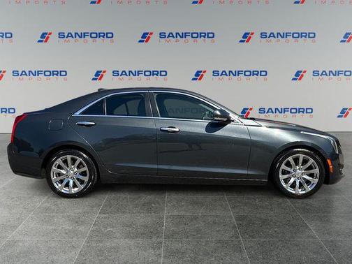 Phantom Gray Metallic 2017 Cadillac ATS 2.0L Turbo Luxury