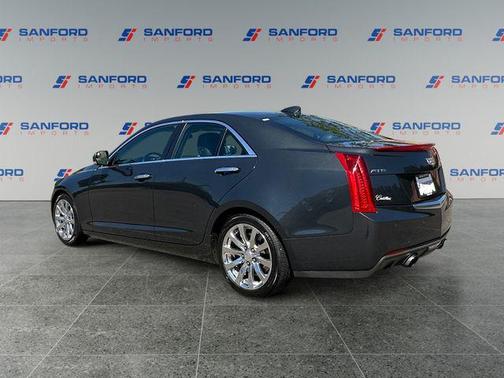 Phantom Gray Metallic 2017 Cadillac ATS 2.0L Turbo Luxury