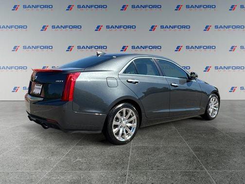Phantom Gray Metallic 2017 Cadillac ATS 2.0L Turbo Luxury