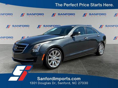 Phantom Gray Metallic 2017 Cadillac ATS 2.0L Turbo Luxury