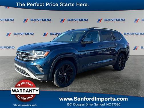 2022 Volkswagen Atlas 3.6L SE w/Technology