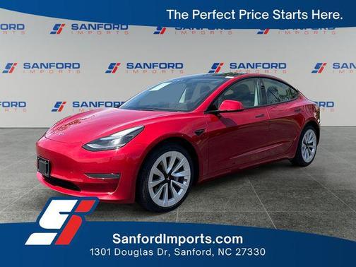 Red Multi-Coat 2023 Tesla Model 3 Standard Range