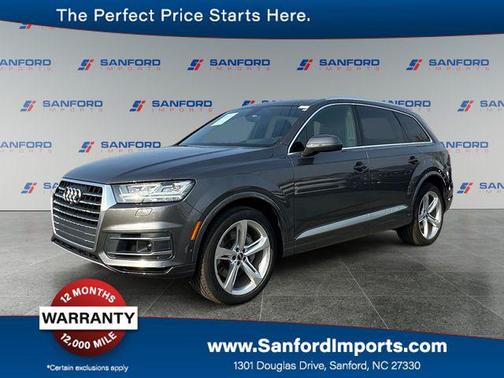 Samurai Gray Metallic 2019 Audi Q7 55 Prestige