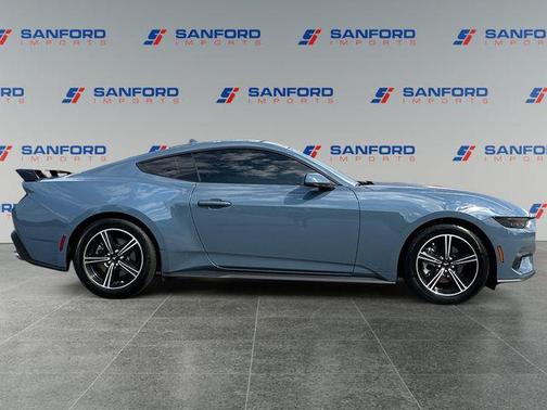 Vapor Blue Metallic 2025 Ford Mustang EcoBoost