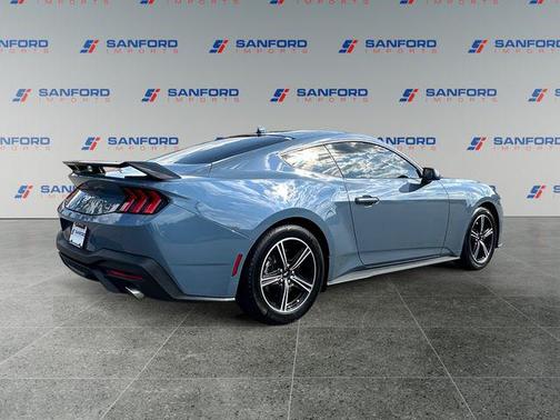 Vapor Blue Metallic 2025 Ford Mustang EcoBoost