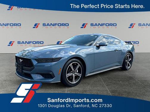 Vapor Blue Metallic 2025 Ford Mustang EcoBoost