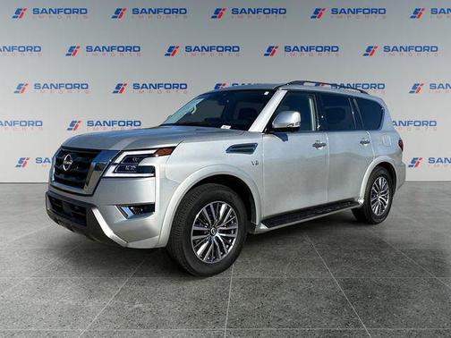 Brilliant Silver Metallic 2022 Nissan Armada SL 2WD