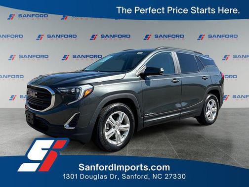 Graphite Gray Metallic 2021 GMC Terrain SLE