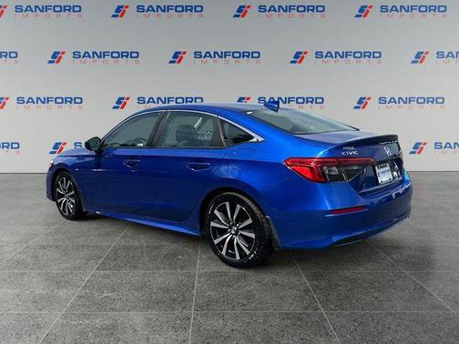 Aegean Blue Metallic 2023 Honda Civic EX