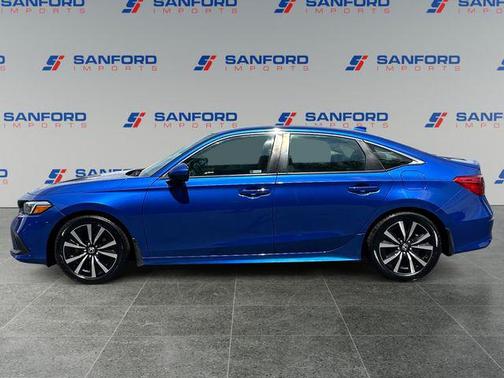 Aegean Blue Metallic 2023 Honda Civic EX