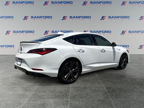 Platinum White Pearl 2024 Acura Integra A-SPEC