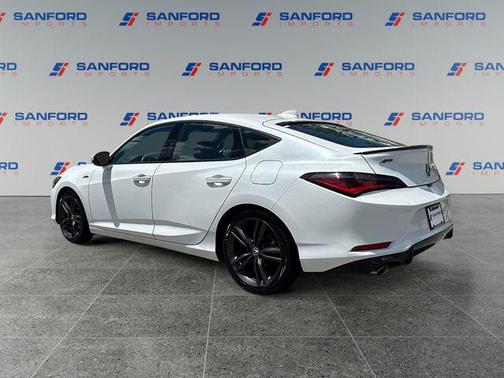Platinum White Pearl 2024 Acura Integra A-SPEC