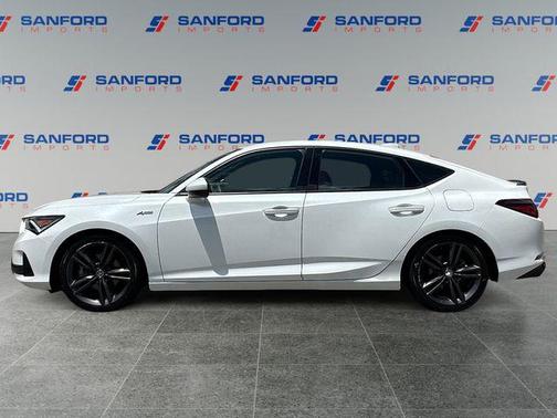 Platinum White Pearl 2024 Acura Integra A-SPEC