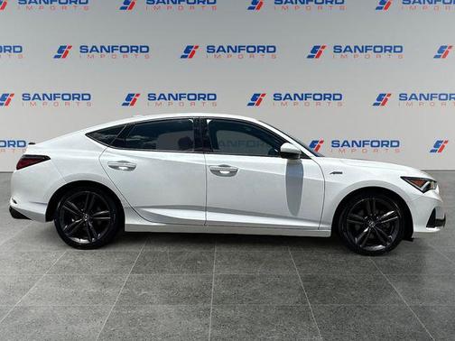 Platinum White Pearl 2024 Acura Integra A-SPEC