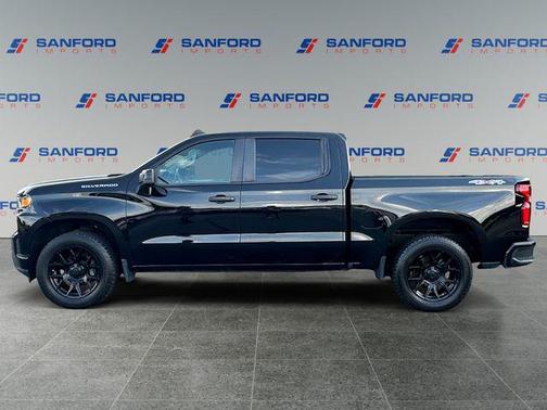 Black 2021 Chevrolet Silverado 1500 Custom