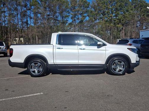 Platinum White Pearl 2023 Honda Ridgeline RTL-E
