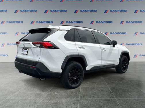 Super White 2020 Toyota RAV4 LE
