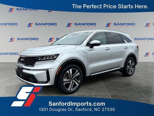 Silky Silver 2023 Kia Sorento Hybrid EX