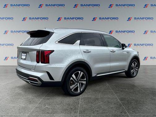 Silky Silver 2023 Kia Sorento Hybrid EX
