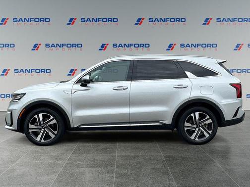 Silky Silver 2023 Kia Sorento Hybrid EX