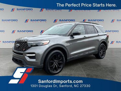 Carbonized Gray Metallic 2021 Ford Explorer ST